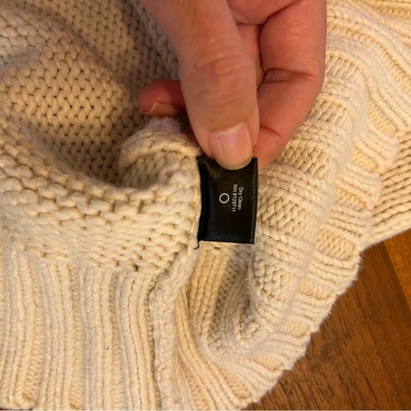 JENNI KAYNE | Classic Crewneck Sweater XS Ivory - Picture 8 of 12